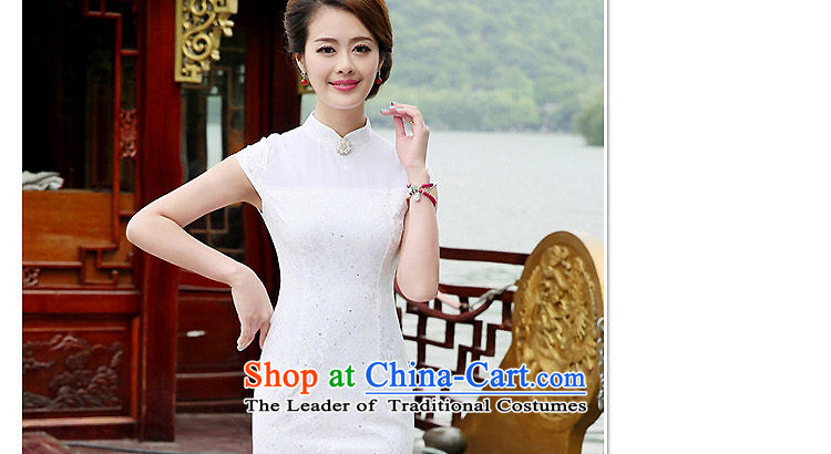 2015 new cheongsam wedding dress red bows services cheongsam dress YF8878 RED L picture, prices, brand platters! The elections are supplied in the national character of distribution, so action, buy now enjoy more preferential! As soon as possible.