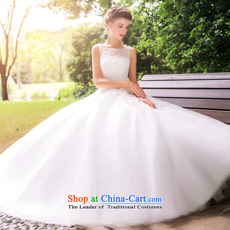 A Bride wedding dresses new drill manually staple Pearl 2015 bon bon princess wedding 885 S, a bride shopping on the Internet has been pressed.