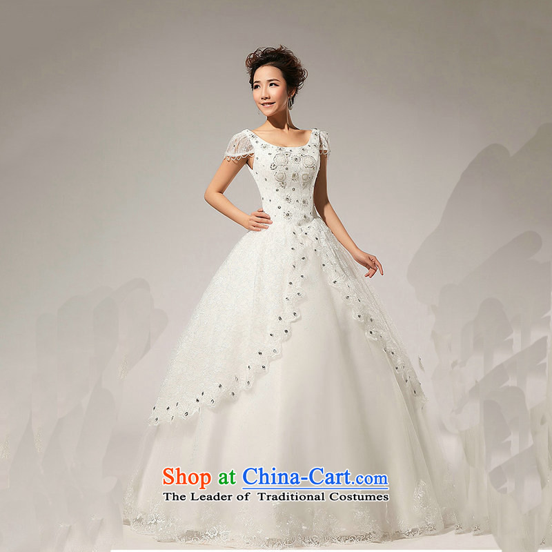 Yet, a new paragraph in Europe Royal Noble and elegant and chest straps, wedding dresses XS1311 white package is a M , , , shopping on the Internet