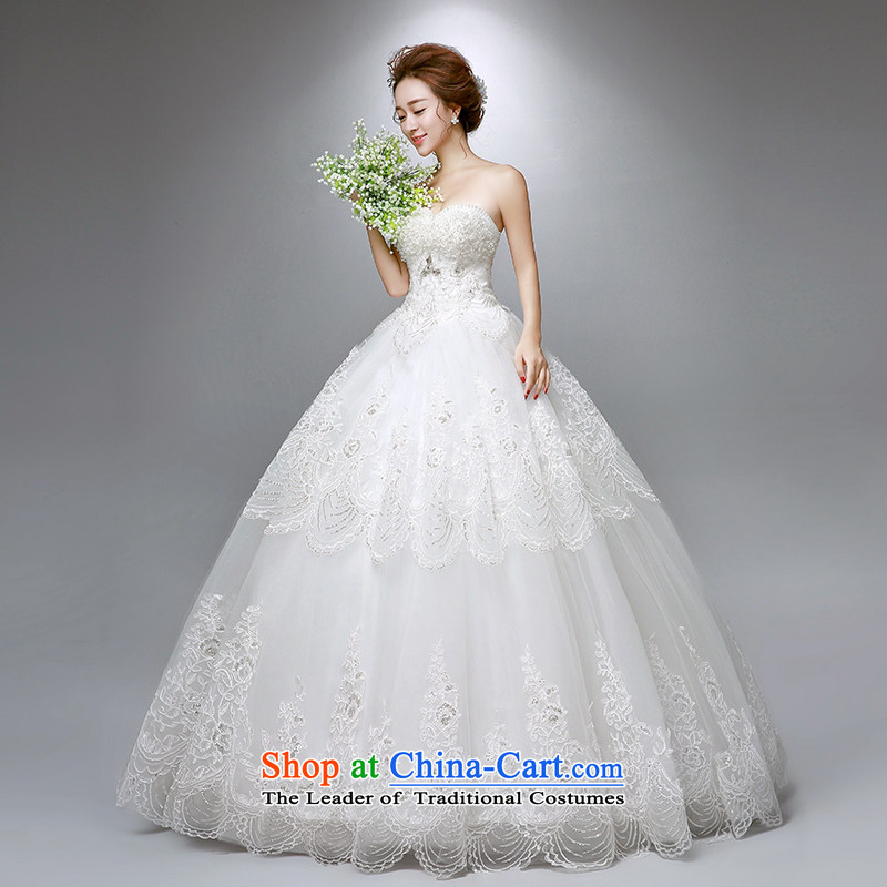 The leading edge of the days of the wedding dresses 2015 new Korean lace to align the wedding dress winter 1756 S 1.9 feet waistline white, dream of certain days , , , shopping on the Internet