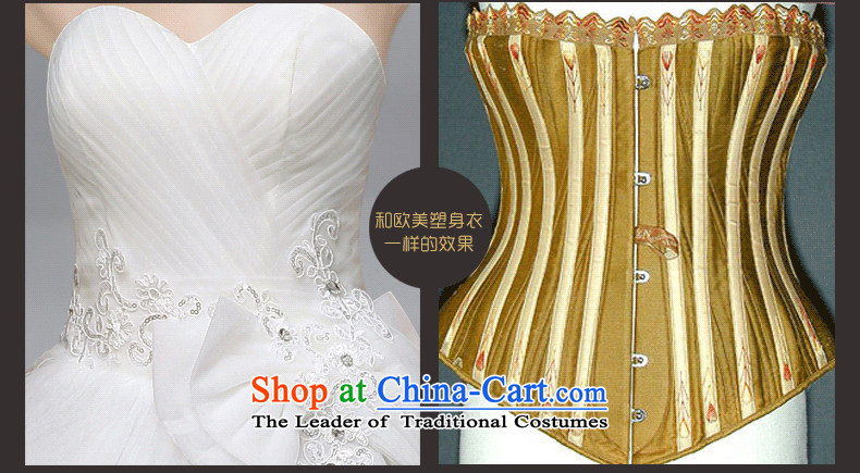 The leading edge of the days of the wedding dresses 2015 new anointed chest lace, Japan and the ROK to align the wedding dress 1758 White XXL 2.3 feet waist picture, prices, brand platters! The elections are supplied in the national character of distribution, so action, buy now enjoy more preferential! As soon as possible.