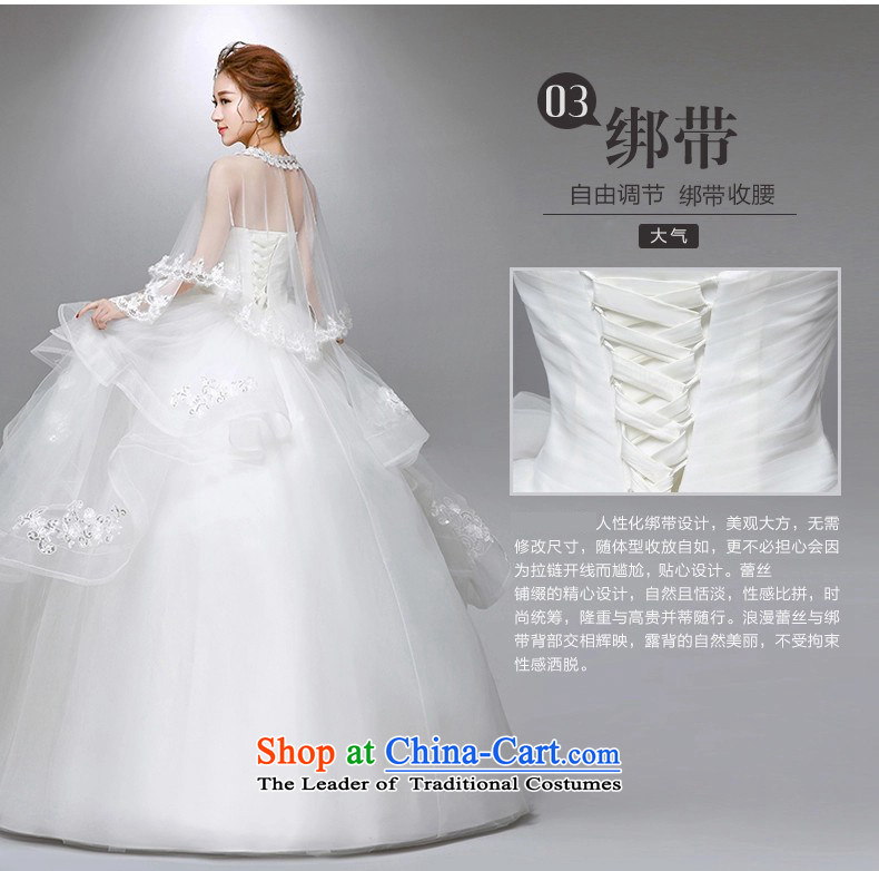 The leading edge of the days of the wedding dresses 2015 new anointed chest lace, Japan and the ROK to align the wedding dress 1758 White XXL 2.3 feet waist picture, prices, brand platters! The elections are supplied in the national character of distribution, so action, buy now enjoy more preferential! As soon as possible.