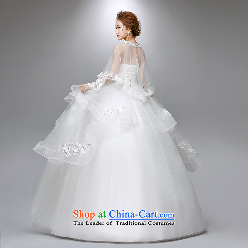 The leading edge of the days of the wedding dresses 2015 new anointed chest lace, Japan and the ROK to align the wedding dress 1758 White XXL 2.3 feet waistline, the dream of the day the , , , shopping on the Internet