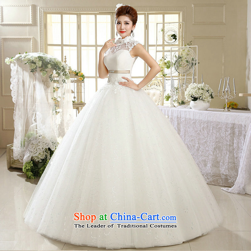 Yet, a new paragraph Korean Princess white lace retro wedding xs1012 white L, yet a , , , shopping on the Internet