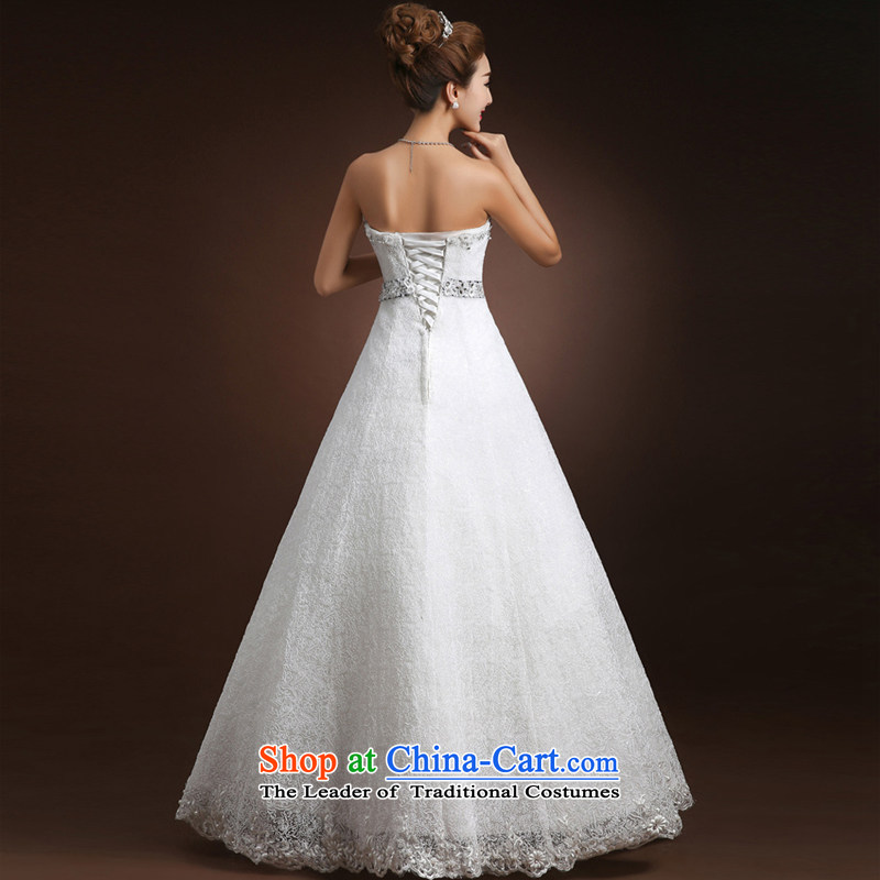 7 7 color tone new 2015 chic simplicity in a swing back lace video thin straps align with Chest Sau San-wedding dresses H045  XXL, White 7 color 7 Tone , , , shopping on the Internet