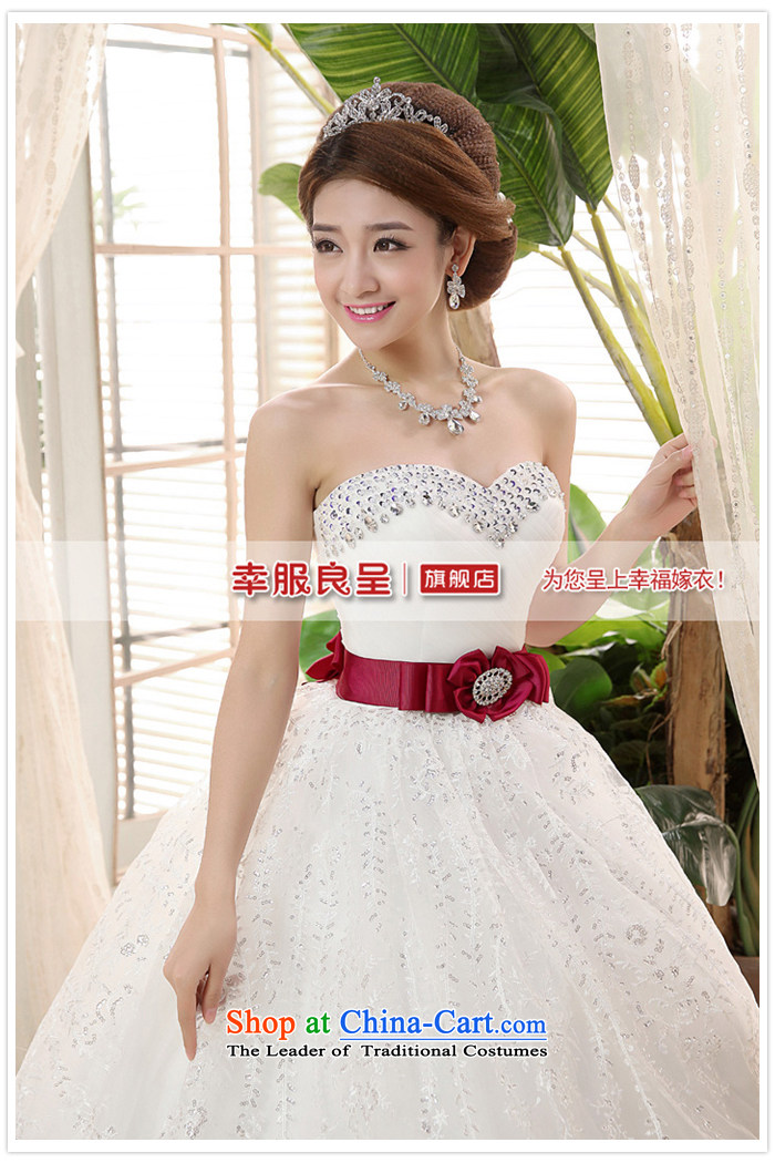 The privilege of serving-leung tail wedding dresses 2015 new marriages Korean sweet Princess Mary Magdalene Chest White - 5 day shipping XL-5 day shipping picture, prices, brand platters! The elections are supplied in the national character of distribution, so action, buy now enjoy more preferential! As soon as possible.