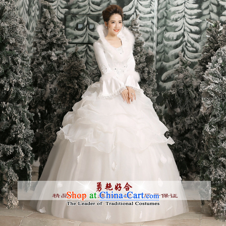Yong-yeon and wedding winter 2015 new Korean wedding winter long-sleeved gross for thick winter) cotton wedding made no size white returning picture, prices, brand platters! The elections are supplied in the national character of distribution, so action, buy now enjoy more preferential! As soon as possible.