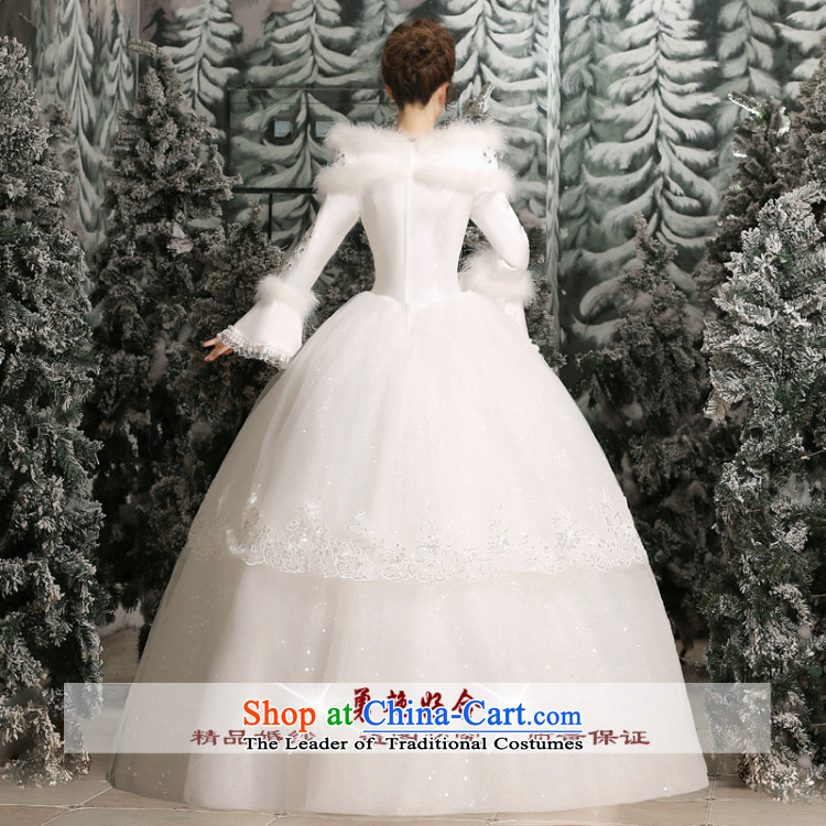 Yong-yeon and wedding winter 2015 new Korean wedding winter long-sleeved gross for thick winter) Cotton White L wedding pictures, prices, brand platters! The elections are supplied in the national character of distribution, so action, buy now enjoy more preferential! As soon as possible.