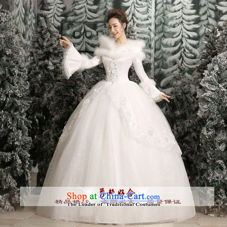 Yong-yeon and wedding winter 2015 new Korean wedding winter long-sleeved gross for thick winter) Cotton White L wedding pictures, prices, brand platters! The elections are supplied in the national character of distribution, so action, buy now enjoy more preferential! As soon as possible.