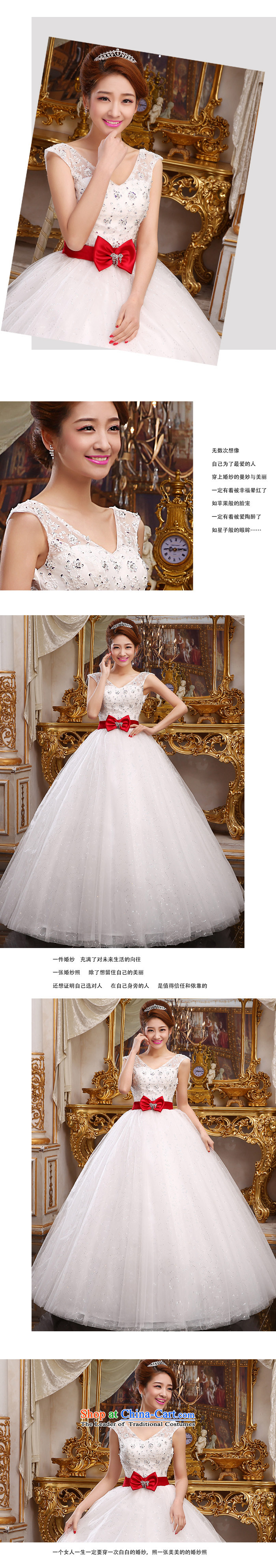 The privilege of serving-leung 2015 new marriages stylish shoulders V-Neck Red Butterfly Garden to align bon bon skirt White XXL pictures wedding, prices, brand platters! The elections are supplied in the national character of distribution, so action, buy now enjoy more preferential! As soon as possible.