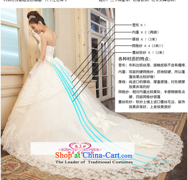 Yong-yeon and 2015 New Bridal Suite Deluxe lace long tail Korean strap sweet princess wedding dresses to align the trailing white streaks in the size is not a replacement for a picture, prices, brand platters! The elections are supplied in the national character of distribution, so action, buy now enjoy more preferential! As soon as possible.