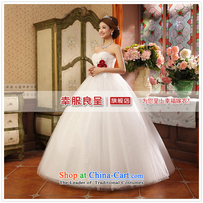 The privilege of serving-leung 2015 new marriages Korean Princess Mary Magdalene chest bon bon skirt flowers to align the wedding dress White XXL picture, prices, brand platters! The elections are supplied in the national character of distribution, so action, buy now enjoy more preferential! As soon as possible.