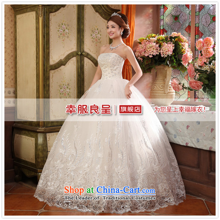 The privilege of serving-leung 2015 new marriages Korean Princess Mary Magdalene chest to bon bon skirt wedding dress white S picture, prices, brand platters! The elections are supplied in the national character of distribution, so action, buy now enjoy more preferential! As soon as possible.