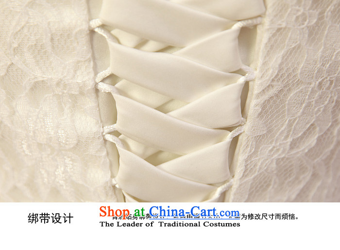 The privilege of serving-leung 2015 new marriages Korean Princess Mary Magdalene chest to bon bon skirt wedding dress white S picture, prices, brand platters! The elections are supplied in the national character of distribution, so action, buy now enjoy more preferential! As soon as possible.