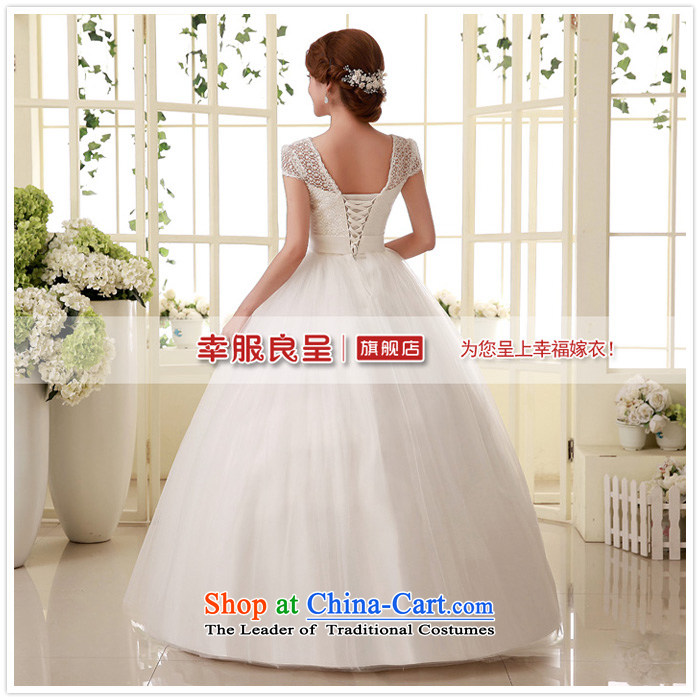 The privilege of serving-leung 2015 new bride princess word to your shoulders back lace video thin wedding dresses custom White M picture, prices, brand platters! The elections are supplied in the national character of distribution, so action, buy now enjoy more preferential! As soon as possible.