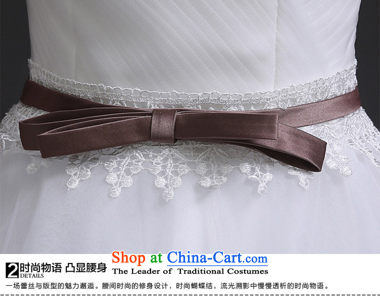 7 Color 7 tone Korean new stylish single 2015 shoulder feather Sau San Video Land align thin bon bon skirt wedding dress H050 white L picture, prices, brand platters! The elections are supplied in the national character of distribution, so action, buy now enjoy more preferential! As soon as possible.