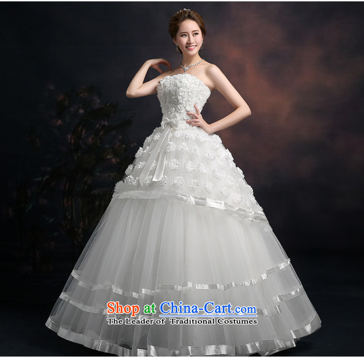 Beverly Ting wedding dresses 2015 new spring and summer wedding dresses Lace Embroidery wiping the chest to align the marriage Korean large wedding white picture, prices, S brand platters! The elections are supplied in the national character of distribution, so action, buy now enjoy more preferential! As soon as possible.