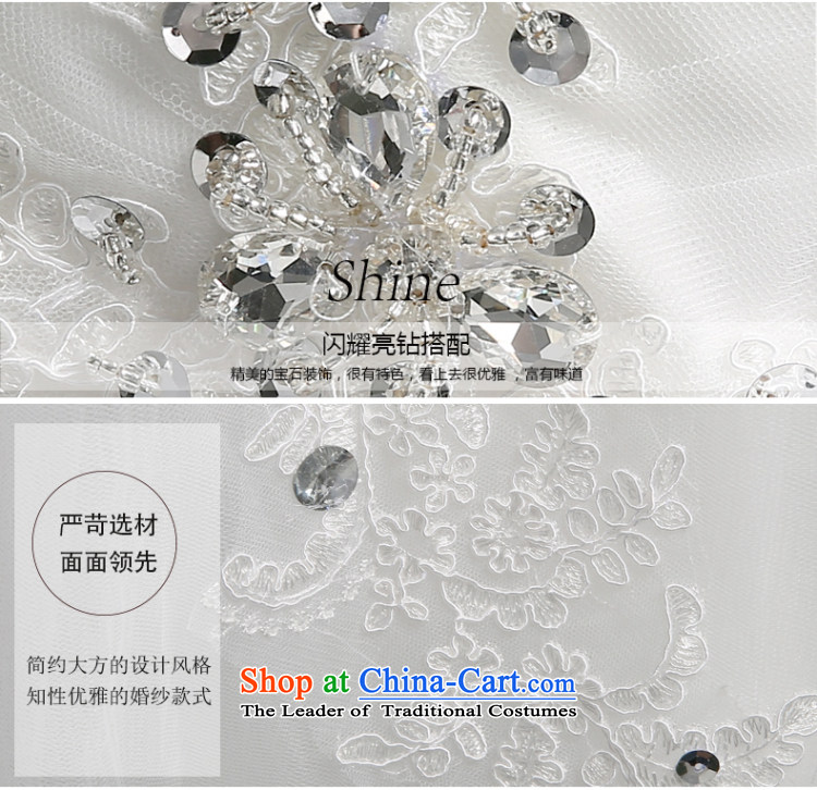 Beverly Ting Wedding 2015 new stylish spring and summer to align the bride, wipe the chest diamond Sau San won video graphics thin wedding summer lace white XL Photo, prices, brand platters! The elections are supplied in the national character of distribution, so action, buy now enjoy more preferential! As soon as possible.