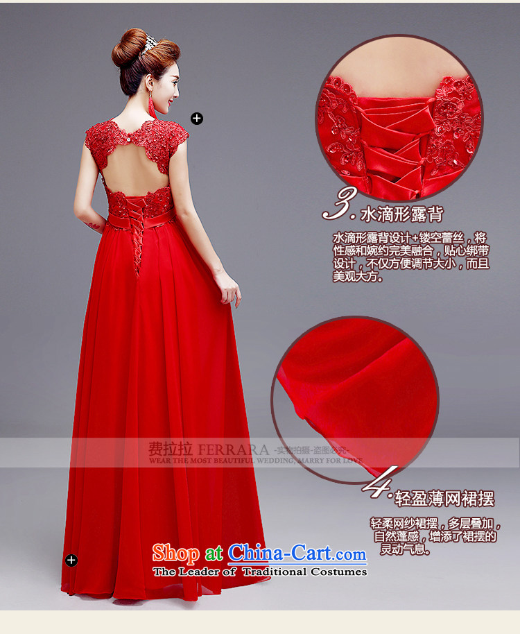 Ferrara evening dresses 2015 new shoulders dress long Korean video thin diamond jewelry Sau San married women serving drink winter new XL(2 feet 2) Picture, prices, brand platters! The elections are supplied in the national character of distribution, so action, buy now enjoy more preferential! As soon as possible.