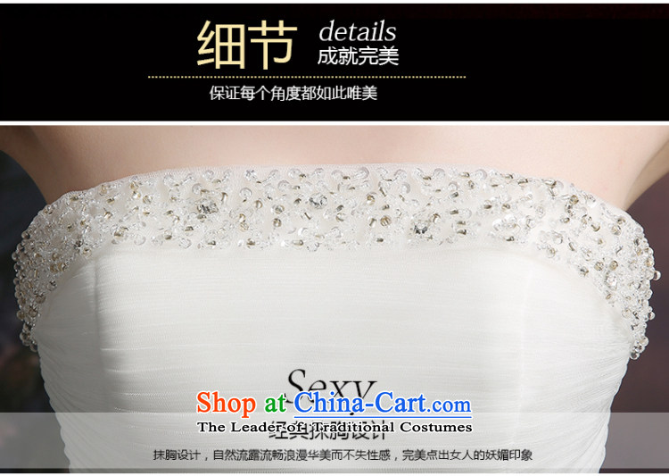 Beverly Ting anointed chest Wedding 2015 new spring and summer fall Korean Sau San video thin wedding dresses diamond larger straps to align the White XXL pictures), prices, brand platters! The elections are supplied in the national character of distribution, so action, buy now enjoy more preferential! As soon as possible.