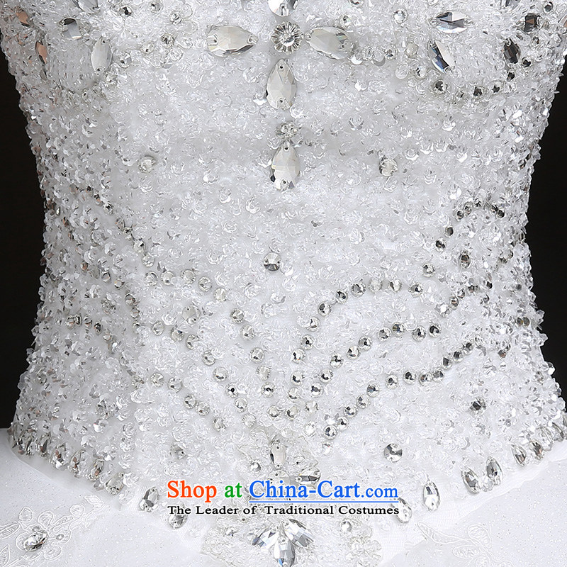 In accordance with the Korean version of the Mount Elizabeth KWAN also diamond jewelry bride wedding dresses wedding dresses new spring 2015 to align the diamond strap wedding will, in accordance with rim sa shopping on the Internet has been pressed.