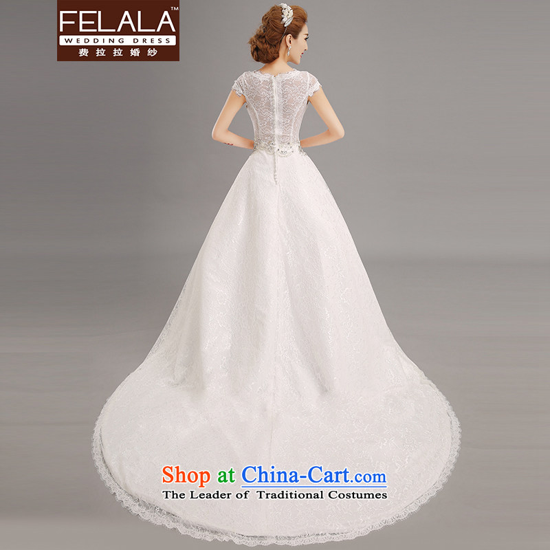 Ferrara 2015 new wedding dresses marriages large Antique Lace diamond tail wedding dresses , feet M(2 Ferrara wedding (FELALA) , , , shopping on the Internet