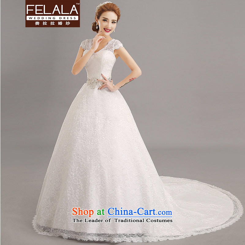 Ferrara 2015 new wedding dresses marriages large Antique Lace diamond tail wedding dresses , feet M(2 Ferrara wedding (FELALA) , , , shopping on the Internet