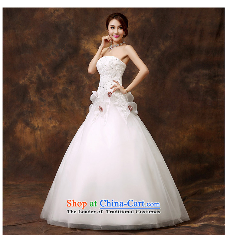 According to Lin Sha wedding dresses 2015 new A Swing Sau San video thin stylish Korean wiping the chest sweet Princess Bride marriage wedding dresses tailored customer service contact pictures, prices, brand platters! The elections are supplied in the national character of distribution, so action, buy now enjoy more preferential! As soon as possible.
