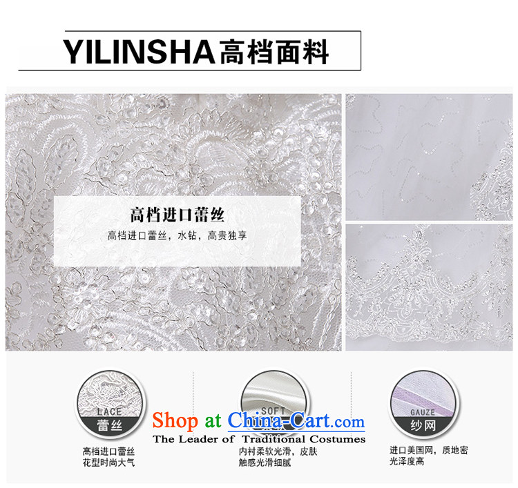 According to Lin Sha 2015 new stylish wedding dresses and chest Sau San marriages Korean Antique Lace long tail wedding code tailored customer service contact pictures, prices, brand platters! The elections are supplied in the national character of distribution, so action, buy now enjoy more preferential! As soon as possible.