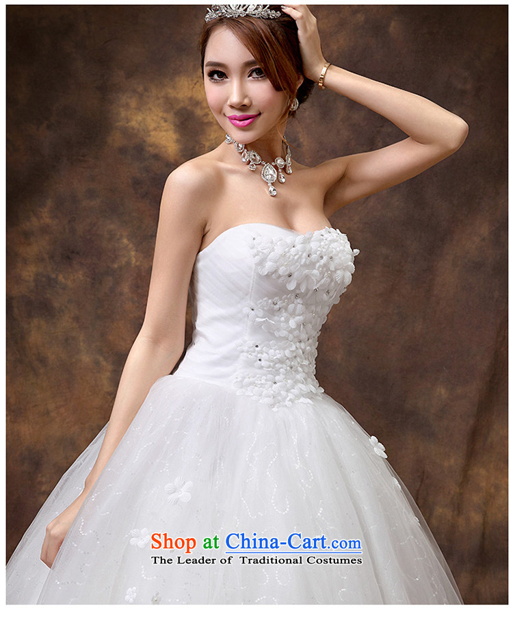 According to Lin Sha Wedding 2015 new upscale diamond straps and chest wedding dresses to align the Korean version of the Princess Bride wedding tailored customer service contact pictures, prices, brand platters! The elections are supplied in the national character of distribution, so action, buy now enjoy more preferential! As soon as possible.