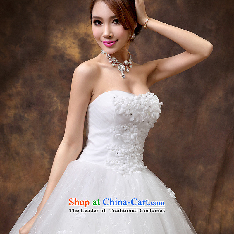 According to Lin Sha Wedding 2015 new upscale diamond straps and chest wedding dresses to align the Korean version of the Princess Bride wedding tailored contact customer support, in accordance with rim sa shopping on the Internet has been pressed.