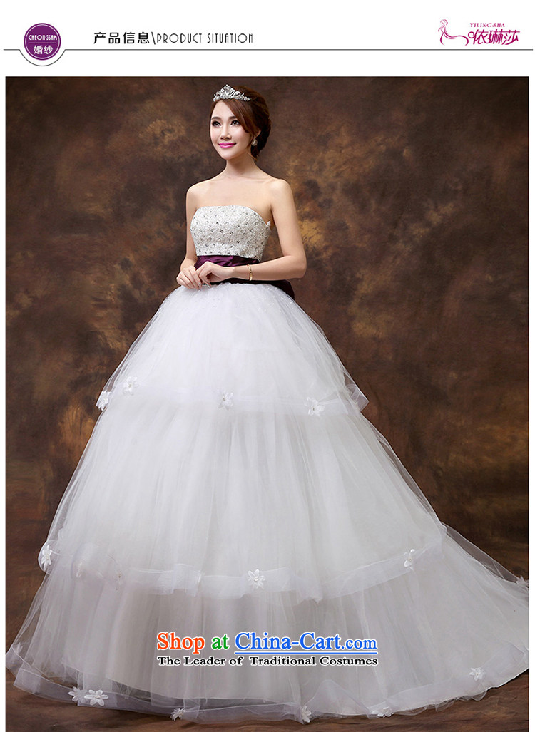According to Lin Sa 2015 wedding tail highstreet Korean big bow tie bride small trailing wedding dresses nail-joo s picture, prices, brand platters! The elections are supplied in the national character of distribution, so action, buy now enjoy more preferential! As soon as possible.