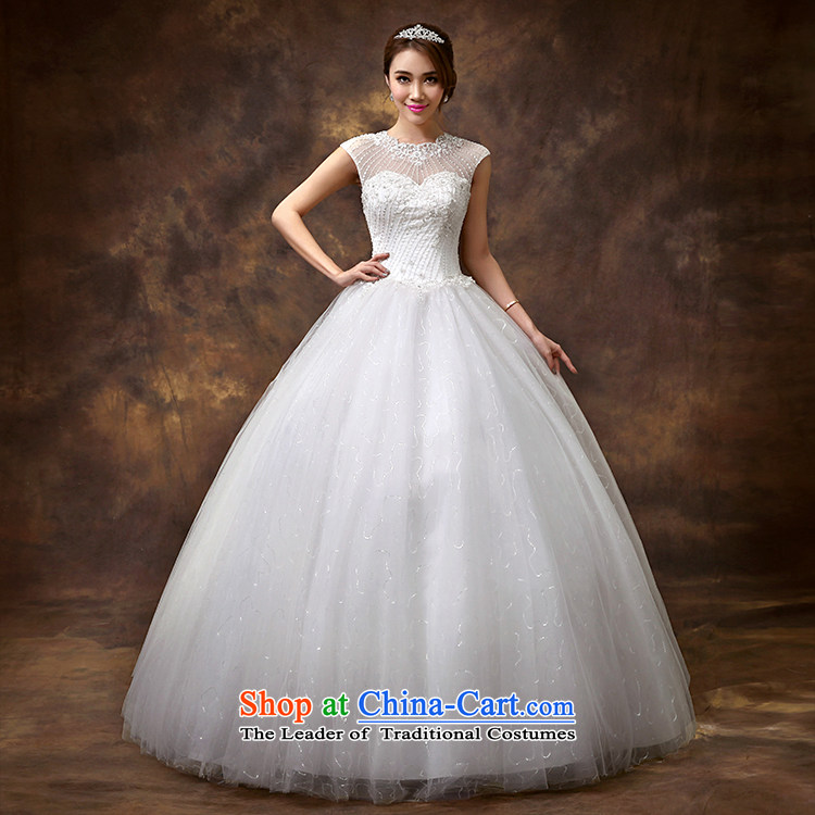 Wedding dresses new 2014 autumn and winter larger shoulder for half a long-sleeved Korean modern marriages to align the M pictures, prices, brand platters! The elections are supplied in the national character of distribution, so action, buy now enjoy more preferential! As soon as possible.