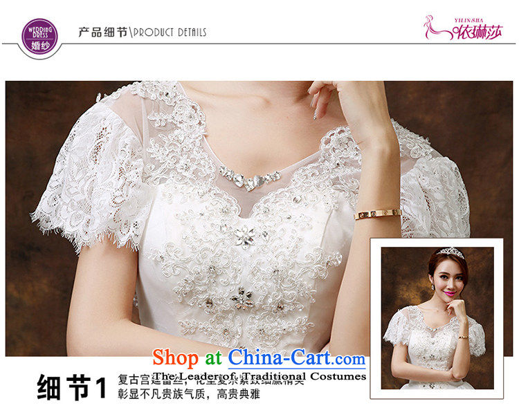 Wedding dresses to align the new 2015 large bride video thin lace a shoulder short-sleeved wedding M brand, prices, picture platters! The elections are supplied in the national character of distribution, so action, buy now enjoy more preferential! As soon as possible.