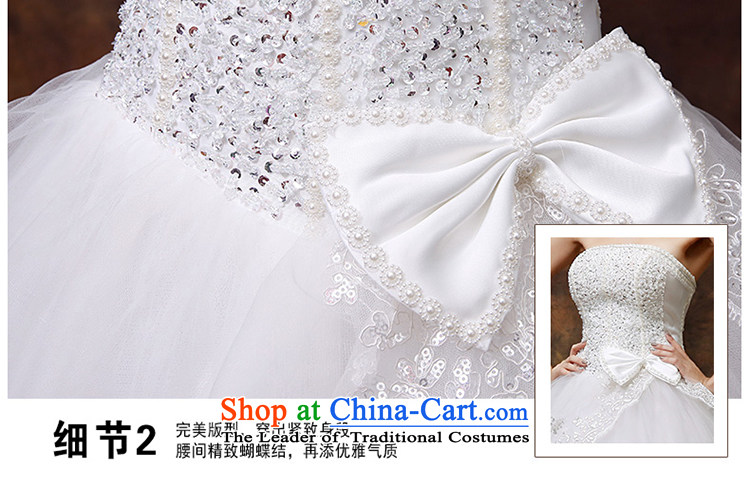 Wedding dresses new 2015 new Korean brides to align the white slim body diamond wiping the chest wedding photo L, prices, brand platters! The elections are supplied in the national character of distribution, so action, buy now enjoy more preferential! As soon as possible.