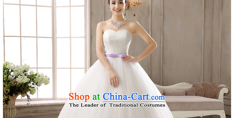 Talk to Her Wedding Dress 2015 new stylish anointed chest lace minimalist alignment to Korean large wedding dresses Home white L pictures, Yarn Price, brand platters! The elections are supplied in the national character of distribution, so action, buy now enjoy more preferential! As soon as possible.