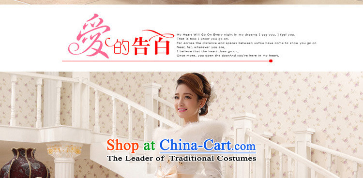 Optimize video winter new long-sleeved warm wedding Word 2014 shoulder high-end marriages wedding white princess bon bon skirt QH5501 White XL Photo, prices, brand platters! The elections are supplied in the national character of distribution, so action, buy now enjoy more preferential! As soon as possible.