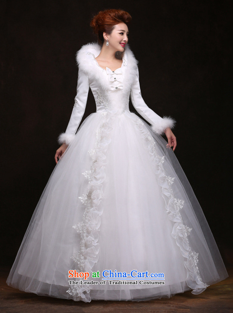 Yet, a winter 2014 new winter wedding dresses long-sleeved gross for thick cotton wedding yf6562 folder white L picture, prices, brand platters! The elections are supplied in the national character of distribution, so action, buy now enjoy more preferential! As soon as possible.