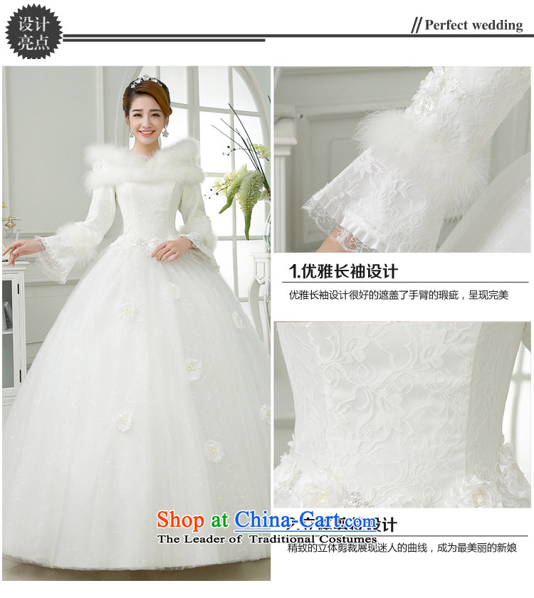 Embroidered Bride of Winter clothing is by no means a new marriage won 2015 version of the word long-sleeved winter thick winter of base cotton wedding white L code 2 feet 1 waist Suzhou picture, prices, Ship Brand platters! The elections are supplied in the national character of distribution, so action, buy now enjoy more preferential! As soon as possible.