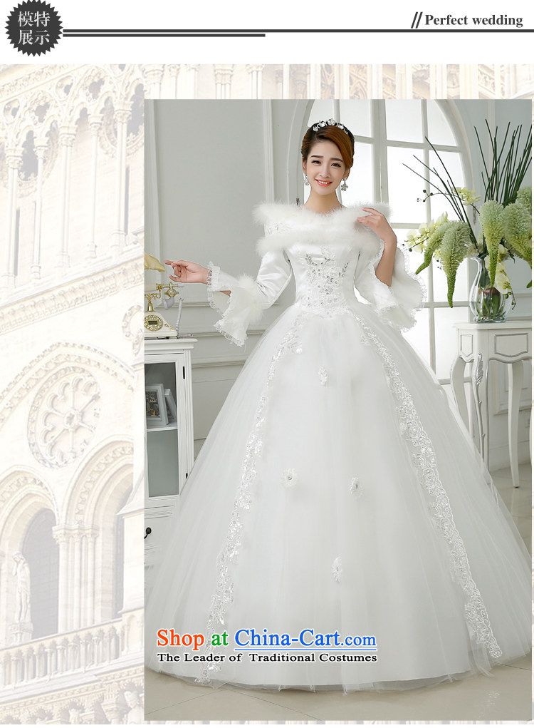 Embroidered is the new 2015 bride thick winter clothing winter long-sleeved winter of marriage lace Sau San Wedding White XL code 2 ft 2 waist Suzhou picture, prices, Ship Brand platters! The elections are supplied in the national character of distribution, so action, buy now enjoy more preferential! As soon as possible.