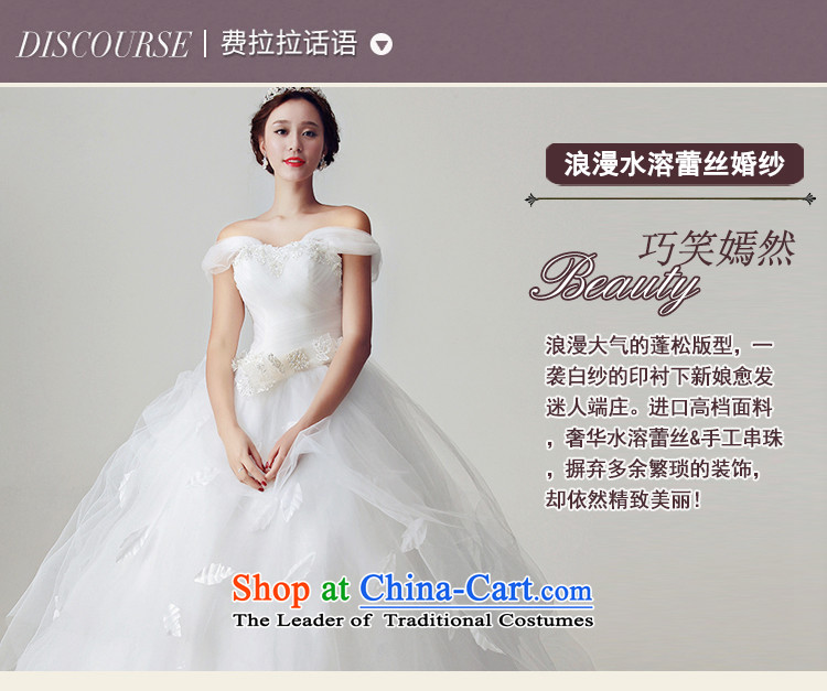 Ferrara 2015 new wedding dresses Korean style wedding winter lace wedding dress the word shoulders two wearing shoulder S(1 feet picture 9), prices, brand platters! The elections are supplied in the national character of distribution, so action, buy now enjoy more preferential! As soon as possible.