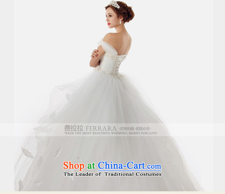 Ferrara 2015 new wedding dresses Korean style wedding winter lace wedding dress the word shoulders two wearing shoulder S(1 feet picture 9), prices, brand platters! The elections are supplied in the national character of distribution, so action, buy now enjoy more preferential! As soon as possible.