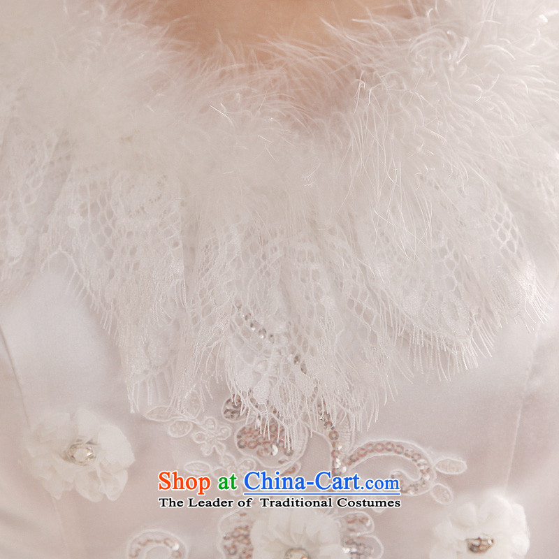 Wedding dresses new 2014 winter wedding long-sleeved thick Korean version for autumn and winter, of gross cotton replace S package, Love Returning so AIRANPENG Peng () , , , shopping on the Internet