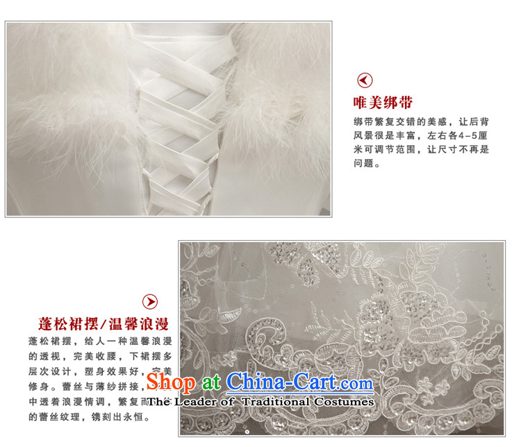 In the early 2015 new man winter video thin wedding thick warm winter marriage wedding dresses Korean straps to align the white bon bon skirt White XXL code wedding pictures, prices, brand platters! The elections are supplied in the national character of distribution, so action, buy now enjoy more preferential! As soon as possible.