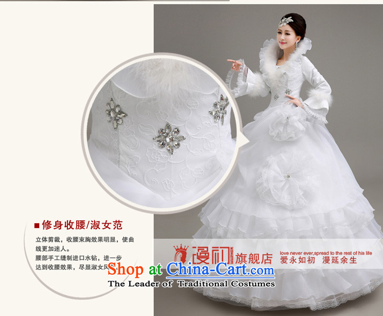 At the beginning of Castores Magi wedding dresses new 2015 Winter Korean wedding winter long-sleeved gross for thick winter, wedding white winter to align the wedding dresses White M code picture, prices, brand platters! The elections are supplied in the national character of distribution, so action, buy now enjoy more preferential! As soon as possible.