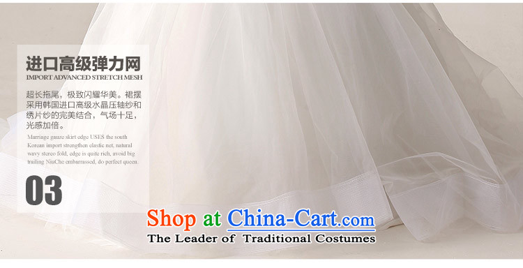The 2015 new HIV wedding dresses in the word Overgrown Tomb shoulder length trailing white M picture, prices, brand platters! The elections are supplied in the national character of distribution, so action, buy now enjoy more preferential! As soon as possible.