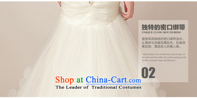 The 2015 new HIV bloom on the Korean version of the word shoulder straps satin crowsfoot large tail white retro graphics wedding dresses, Ms. thin white S picture, prices, brand platters! The elections are supplied in the national character of distribution, so action, buy now enjoy more preferential! As soon as possible.