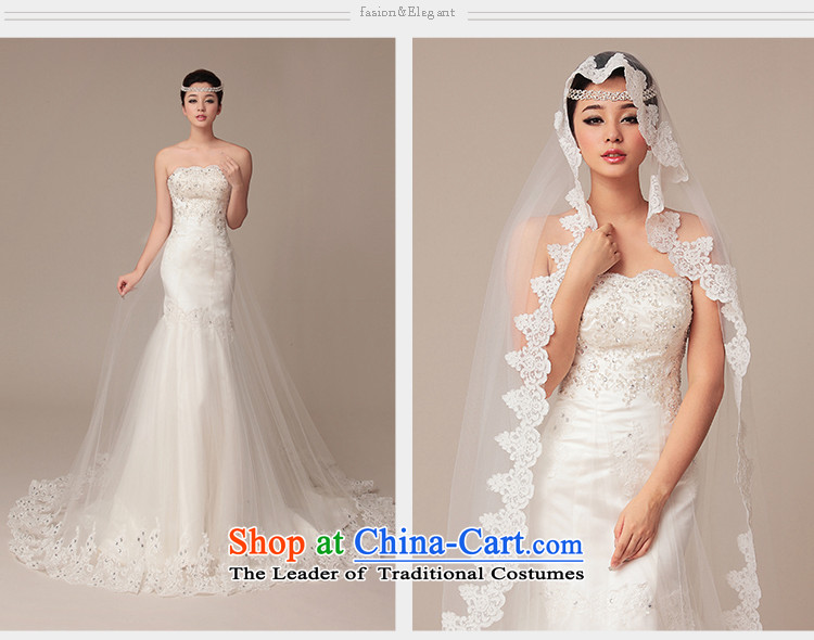 The 2015 new HIV at the strap satin lace long tail Stylish retro version korea diamond wedding White M pictures, prices, brand platters! The elections are supplied in the national character of distribution, so action, buy now enjoy more preferential! As soon as possible.