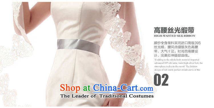 The 2015 new HIV wedding star trade minimalist satin crowsfoot tail anointed chest bridal dresses White M wedding pictures, prices, brand platters! The elections are supplied in the national character of distribution, so action, buy now enjoy more preferential! As soon as possible.