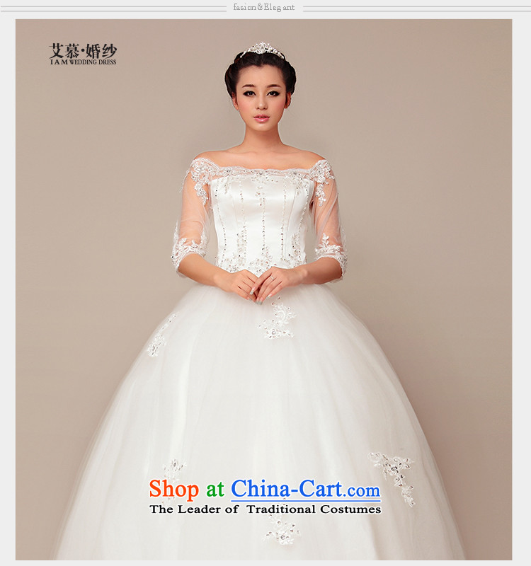 The 2015 new HIV under the Korean version of the winding Princess Mary Magdalene chest word retro shoulder bon bon skirt in cuff wedding dresses ivory S picture, prices, brand platters! The elections are supplied in the national character of distribution, so action, buy now enjoy more preferential! As soon as possible.